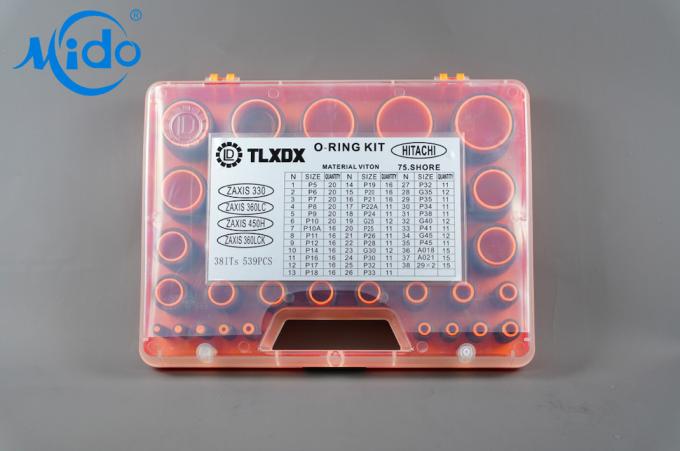 HITACHI FKM Rubber O RING Kit Box Tahan Suhu Tinggi Seal O Ring 2