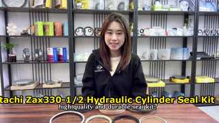 Kit Segel Silinder Hidraulik Hitachi Excavator Zax330-1/2 Memperbaiki Kebocoran