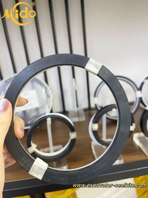 120-140-12.5 Lift Cylinder Rod Seal K37 Ideal untuk aplikasi hidrolik tugas berat Buffer Ring HBY Seal Memiliki stok yang kaya