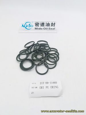 Penggantian Tepat Komatsu PU O-Ring 21T-09-11460 Segel O-Ring Karet Kualitas OEM