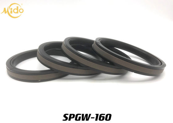 SPGW 160 Seal Piston Hidraulik, Kit Segel  Tahan Aus, Kinerja Segel Tinggi