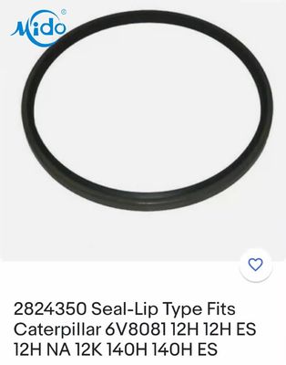 6v8081 2824350 3290411 Motor Grader Lip Seal 12hna 140Hna 160Hna 163Hna 12H 12G 140H 140G 130G 160G 160HES