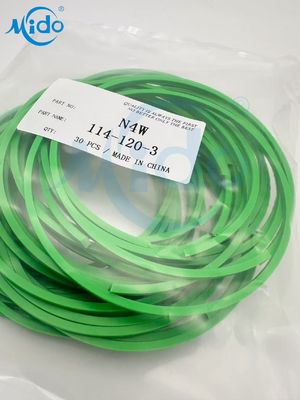 Segel suku cadang 114-120-3 N4w Ring Back-Up Untuk Excavator Silinder Hidraulik
