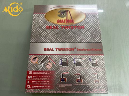 Alat Segel Karet Logam Kit Pemasangan Segel Hidraulik Profesional Segel Nyaman Twister Segel Set Perbaikan Segel Rod yang awet