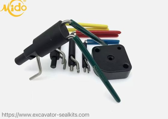 Alat Segel Karet Logam Kit Pemasangan Segel Hidraulik Profesional Segel Nyaman Twister Segel Set Perbaikan Segel Rod yang awet