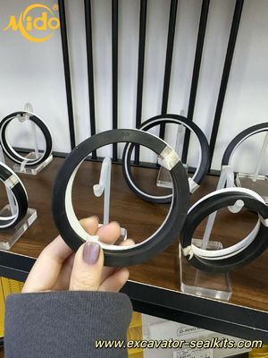 75-88-12.5 Segel batang silinder angkat K37- Segel hidrolik berkinerja tinggi untuk aplikasi tugas berat