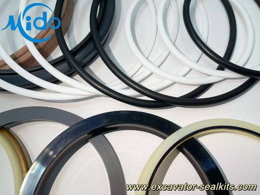 Original Spec Hydraulic Seal Kit Untuk Komatsu PC200-8 Bucket Hydraulic Oil Seal Kit 707-98-39610 Desain Anti Kebocoran