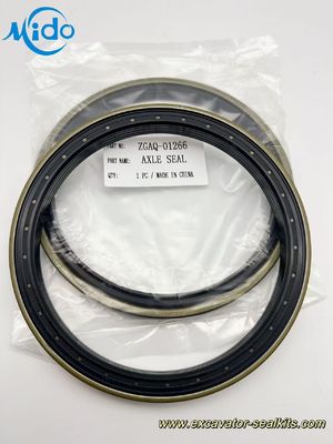 0734-309-281 0734-309-401 Kompatibel dengan Hyundai Excavator Model! ZGAQ-01266 High-Wear Resistant Excavator Axle Shaft Seal R170W7 R180W9S R190W9 R200W7