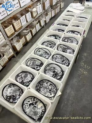 PC200-7/ 200-8 Pump Hydraulic Seal Kit untuk menggali Komatsu Excavator untuk menggaliElasticity Seal yang baik