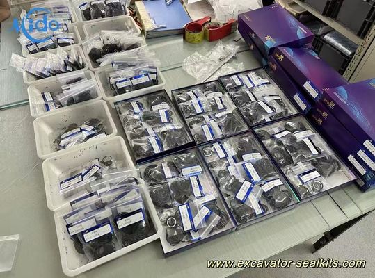 PC200-7/ 200-8 Pump Hydraulic Seal Kit untuk menggali Komatsu Excavator untuk menggaliElasticity Seal yang baik