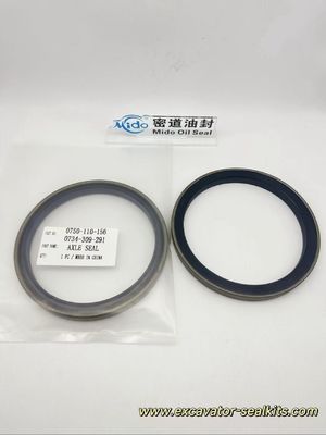 0734-309-291 jugaHigh-Wear Resistant Excavator Axle Shaft Seal