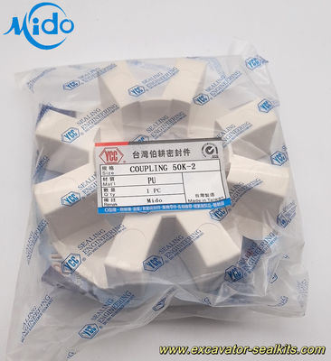 Taiwan asli YCC 50-K2 Performa luar biasa Centaflex Gummi Coupling Cocok untuk Excavator