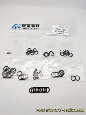 706-75-01101 706-75-01150 PC220LC-6 6D95 SPGO Aksesoris Excavator Utama Kontrol Katup Seal Kit