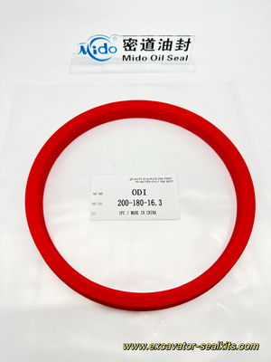 ODI PU SEAL 200-180-16.3 CNC Turning Seal Aksesori Mekanik Segel Super Tahan Aus Segel Batang Silinder Hidrolik