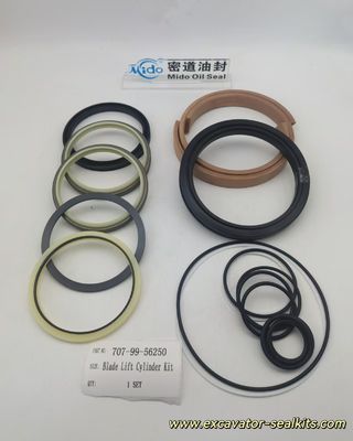 Kit Segel Pengganti OEM Premium untuk Kit Segel Silinder Hidraulik Pengangkat Pisau 707-99-56250