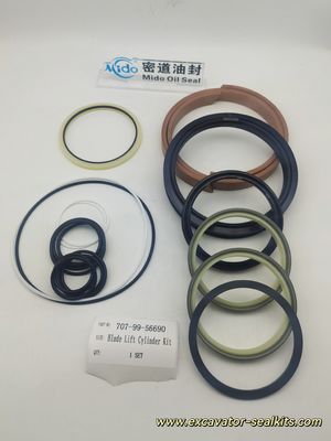 Kit Seal Tugas Berat Segala Cuaca untuk 707-99-56690 - Kit Seal Silinder Hidraulik Pengangkat Blade Anti Bocor