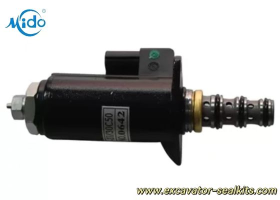 Katup Solenoid YN35V00041F1 untuk Suku Cadang Hidrolik Ekskavator Kobelco SK230-6E