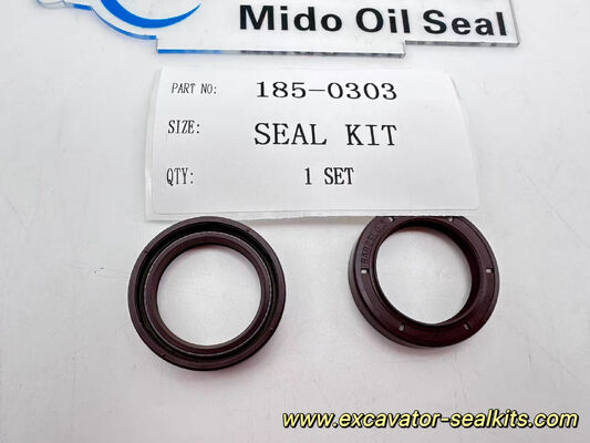 Seal Kit 185-0303 untuk Perbaikan Silinder Hidraulik Ekskavator
