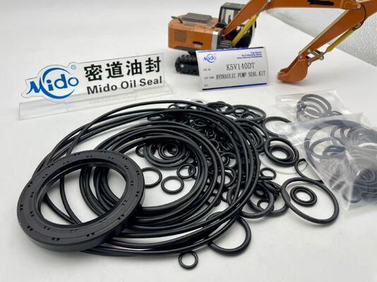 Pompa Hidraulik &amp; Kit Segel Silinder K5V140DT - Kit Perbaikan Ekskavator Lengkap untuk Pemasangan Presisi Bebas Kebocoran