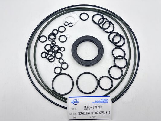 MAG170VP Travel Motor Seal Kit Kit Segel Perbaikan Final Drive Hidraulik untuk Mesin Ekskavator