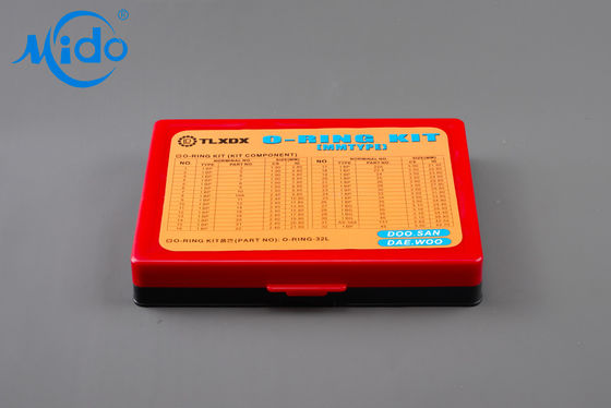 Set Kit Perbaikan Cincin Tahan Oli, Perbaikan NBR Hidraulik O Cincin Segel DOOSAN DAEWOO DH