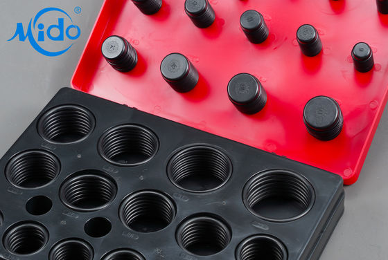 Set Kit Perbaikan Cincin Tahan Oli, Perbaikan NBR Hidraulik O Cincin Segel DOOSAN DAEWOO DH