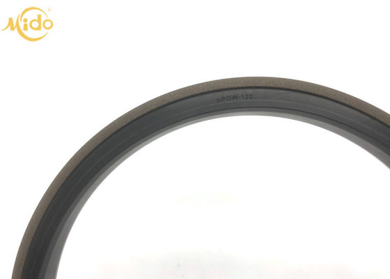 SPGW 120 Excavator Hidrolik Piston Rubber Seal PTFE NBR U Cup Piston Seal