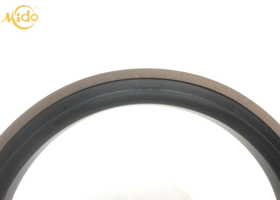 Segel Piston Silinder Hidraulik Ekskavator PTFE NBR SPGW 130 Jcb Kit Segel Silinder Hidraulik