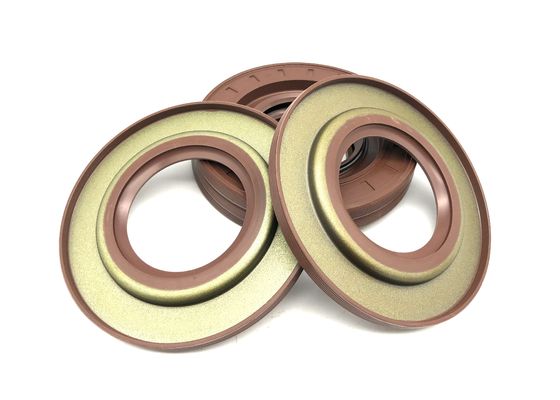 Circle FKM Rubber Oil Seal Ukuran 56112 8/10 Untuk Excavator