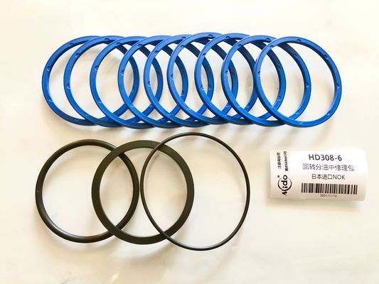 Kit Seal Bersama Pusat Excavator Hidrolik HD 308 WYS PTFE NBR Tekanan Tinggi