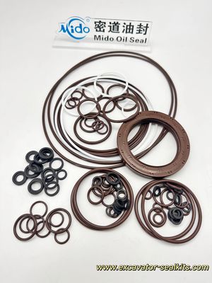 K7V180 Kit Segel Pompa Hidraulik Utama FKM (VIiton) Resistensi Suhu Tinggi Kit Segel Excavator