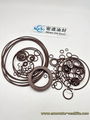K3V180DT Kit Segel Pompa Hidraulik Utama FKM (VIiton) Resistensi suhu tinggi Kit Segel Excavator
