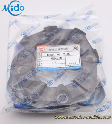 Harga langsung pabrik. 28AS. Taiwan YCC Centaflex Cupling Karet Berkinerja Tinggi Untuk Excavator.