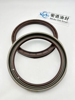 Segel engkol utama baru untuk S6D125 Komatsu 6151-21-4161 Cocok untuk PC200-6 PC220-6 Excavator-Kit Seal Minyak Crankshaft Belakang
