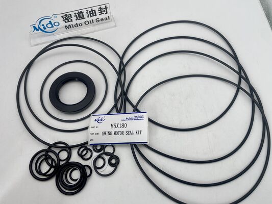 Kit Segel Motor Ayun M5X180 Tahan Lama Untuk SK330-8 SK350-8, Segel Hidraulik Andal Anda, Pesanan Massal Dengan Pasokan Global