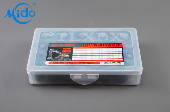 EC O Ring Box Set, NBR Repair  O Ring Kit Oil Resistance